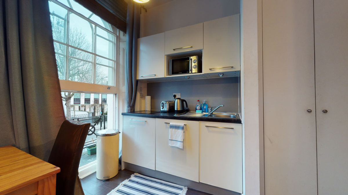 Open plan kitchen/livingroom One