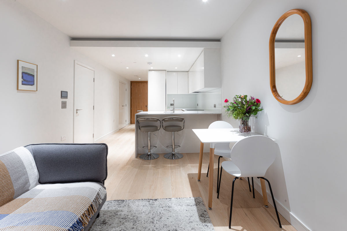 Open plan kitchen/livingroom One