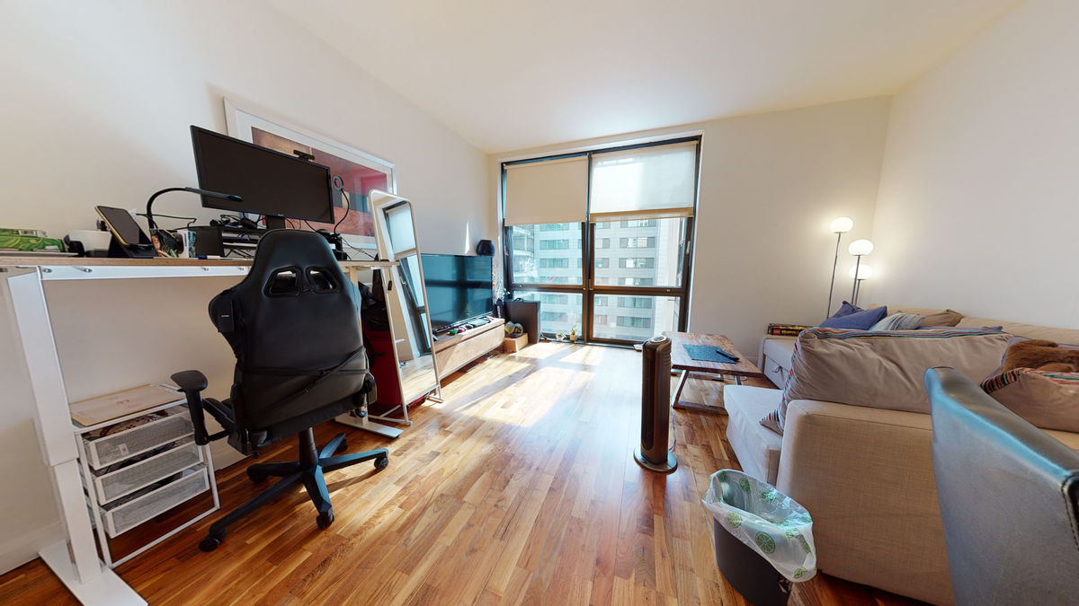 Open plan kitchen/livingroom One