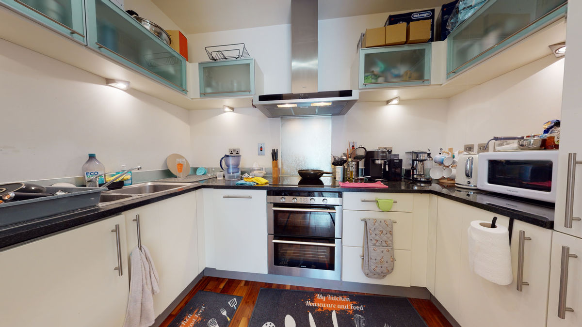 Open plan kitchen/livingroom One